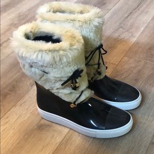 Brand New Lemon Jelly Rainboot size 8